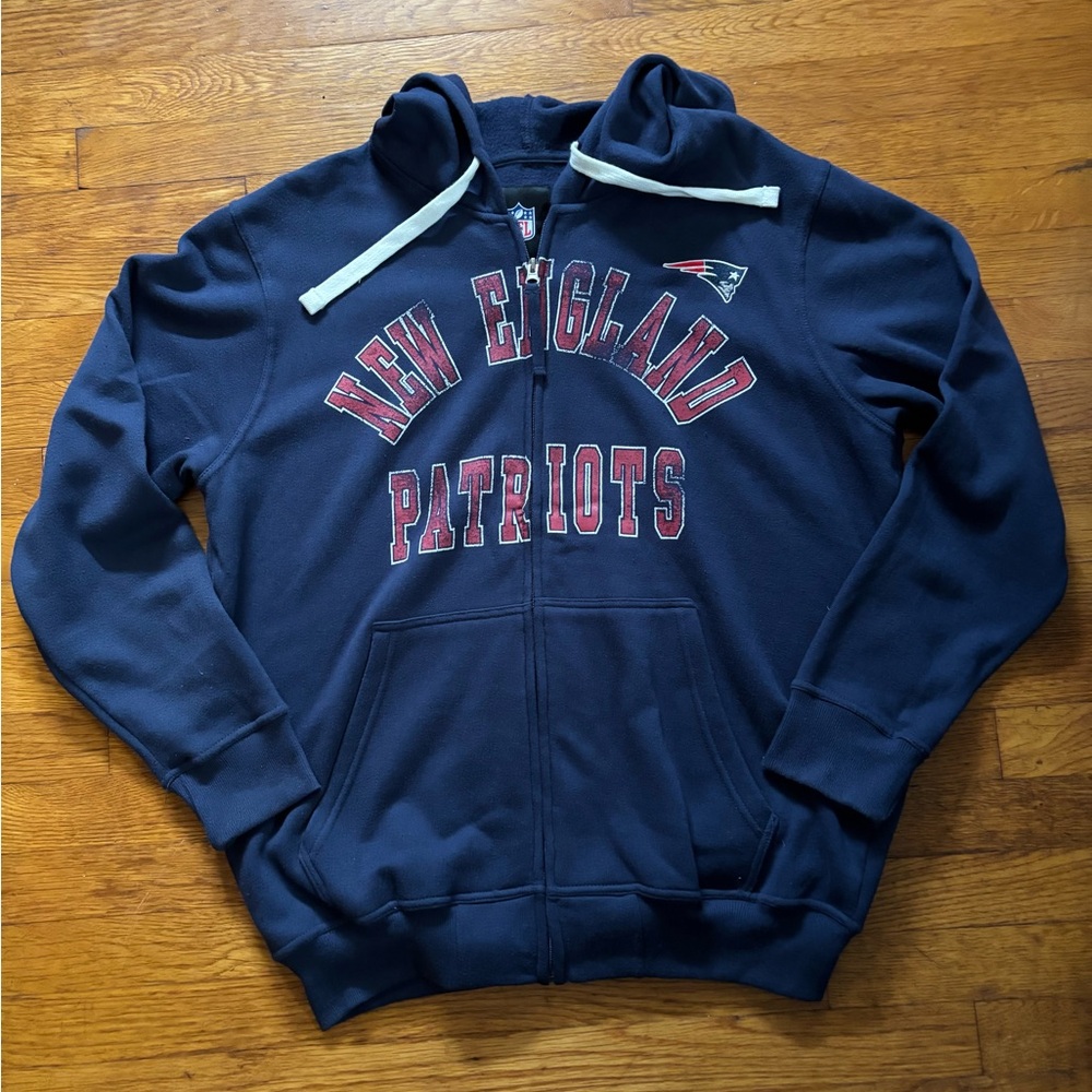 NE Patriots Full-zip Hoodie